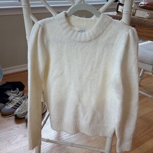 J. Crew Cream Crew Neck Sweater
